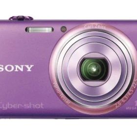 【中古】SONY デジタルカメラ Cyber-Shot(サイバーショット) WX70 (1620万画素CMOS/光学x5) バイオレット DSC-WX70/V