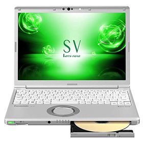 「非常に良い」パナソニック 12.1型ノートPC Let's note レッツノート SV シルバー CF-SV7(中古品)