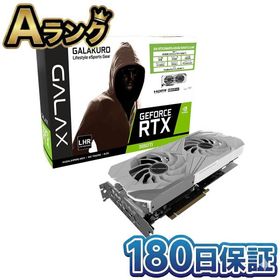 【整備済み品】 NVIDIA 玄人志向 GeForce RTX 3060 Ti 8GB GALAKURO WHITE LHR グラボ グラフィックボー