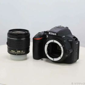 【中古】Nikon(ニコン) NIKON D5600 18-55 VR レンズキット ブラック 【258-ud】