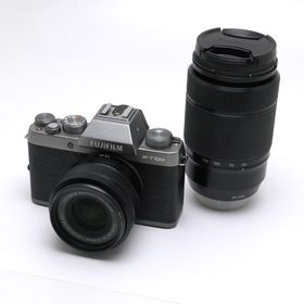 富士フイルム/FUJIFILM ミラーレス デジタル一眼カメラ ダブルズームレンズキット X-T100 FUJIFILM Xマウント