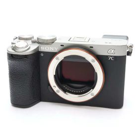 【中古品】《並品》 SONY α7C II ボディ ILCE-7CM2 S シルバー 【ファインダーカバー・液晶パネル部品交換/センサークリーニング/各部点検済】 [ デジタルカメラ ]