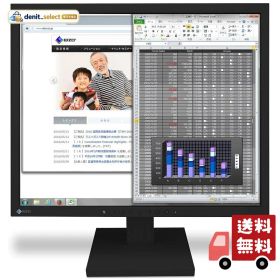 EIZO スクエアモニター FlexScan S1934-TBK 19型・チルトスタンド・ブラック