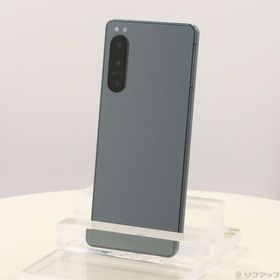 (中古)SONY Xperia 5 IV 128GB グリーン SO-54C docomo SIMフリー(258-ud)