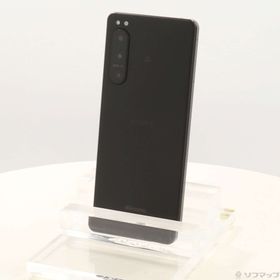(中古)SONY Xperia 5 IV 128GB ブラック SO-54C docomo SIMフリー(198-ud)