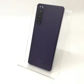 【中古】SONY docomo 【SIMフリー】 Xperia 5 IV 8GB 128GB SO-54C パープル【秋葉4号】保証期間１ヶ月【ランクB】