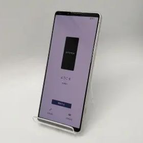 【中古】SONY docomo 【SIMフリー】 Xperia 5 IV 8GB 128GB SO-54C エクリュホワイト【広島本通】保証期間１ヶ月【ランクB】