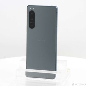 (中古)SONY Xperia 5 IV 128GB グリーン SO-54C docomo SIMフリー(352-ud)