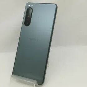 【中古】SONY 国内版 【SIMフリー】 Xperia 5 IV 8GB 256GB XQ-CQ44/G グリーン【川崎】保証期間１ヶ月【ランクC】