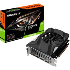 【中古】 Gigabyte GeForce GTX 1660 Super Mini ITX OC 6G グラフィックスカード、6GB 192-bit GDDR6、Gv-N166SIXOC-6GD ビデオカード。