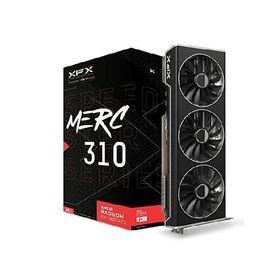 XFX Speedster MERC310 AMD Radeon RX 7900XTX ブラック ゲーミンググラフィックカード 24GB GDDR6 AMD RDNA 3 RX-79XMERCB9