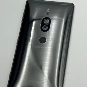 【訳あり中古C】Xperia XZ2 Premium SO-04K Chrome Black SIMフリー 白ロム