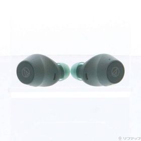 〔中古〕audio-technica(オーディオテクニカ) ATH-CKS30TW+GR エバーグリーン〔262-ud〕