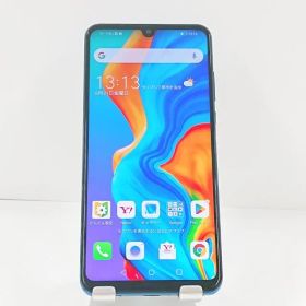 HUAWEI P30 lite MAR-LX2J SIMフリー ピーコックブルー 送料無料 本体 c22105