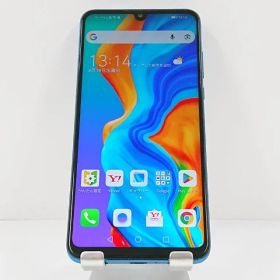 HUAWEI P30 lite MAR-LX2J SIMフリー ピーコックブルー 送料無料 本体 c22104