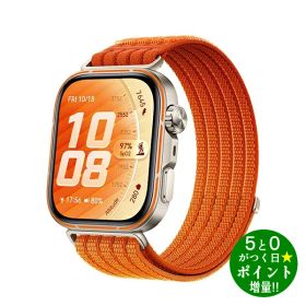 ◆最大3000円CP＋P3倍！！9/20◆ファーウェイ スマートウォッチ 睡眠分析 約1.62インチ HUAWEI WATCH FIT 5 Pro オレンジ HUAWEI【転送不可】