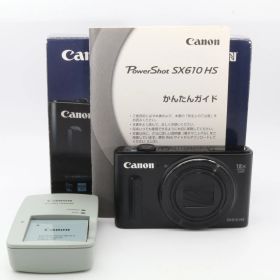 Canon PowerShot SX610 HS ブラック 〔コンパクトデジタルカメラ〕