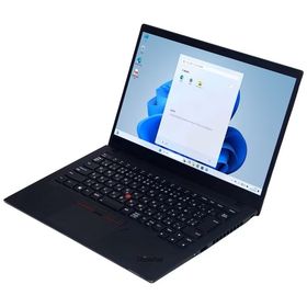 ノートパソコン 中古 lenovo ThinkPad X1 Carbon Gen8 Windows11 64bit WEBカメラ Core i5 10210U メモリ16GB SSD256GB 無線LAN A4サイズ
