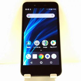 AQUOS sense basic 702SH SoftBank ブラック 送料無料 本体 c22087 【中古】