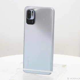 【中古】Xiaomi(シャオミ) Redmi Note 10 JE 64GB クロームシルバー XIG02 au SIMフリー 【349-ud】