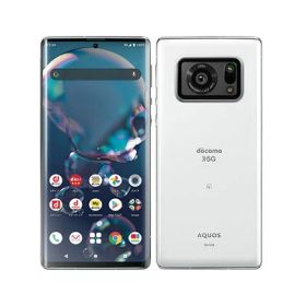 【SIMロック解除済】docomo AQUOS R6 SH-51B ホワイト SHARP 当社3ヶ月間保証 中古 イオシス
