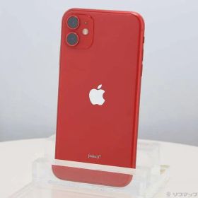 ソフマップ 〔中古品〕 iPhone11 64GB プロダクトレッド MHDD3J／A SIMフリー【262】