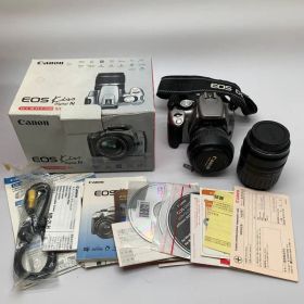 【箱・取扱説明書・CD付】Canon EOS Kiss Digital N レンズ2本