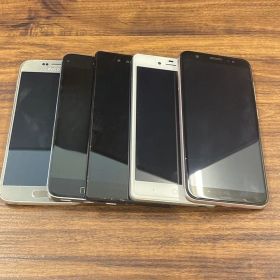 スマホ5台セット 初期化済 Galaxy S6 Xperia Z4 ZenFone Max ZTE 動作確認済 ジャンク