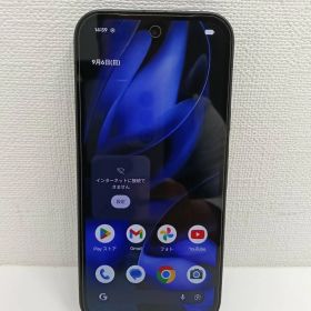 【中古品】 【動作確認済み】 Google Pixel 9a スマートフォン 128GB 黒ブラック スマホ スマフォ 携帯電話 通信機器 現状品