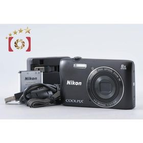【中古】Nikon ニコン COOLPIX A300 ブラック コンパクトデジタルカメラ