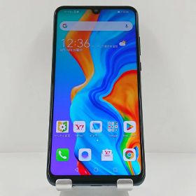 HUAWEI P30 lite MAR-LX2J Y!mobile ミッドナイトブラック 送料無料 本体 c22101 【中古】