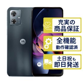 A401MO ワイモバイル版 moto g64y 5G スペースブラック motorola Y版SIMフリー 整備済中古品 判定○品 8999