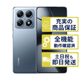 A402XM Softbank版 Xiaomi 14T Pro チタンブルー Xiaomi SB版SIMフリー 整備済中古品 判定○品 9661