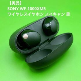 【美品】SONY WF-1000XM5 ワイヤレスイヤホン ノイキャン 黒