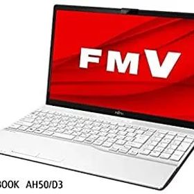 【中古】「非常に良い」FMVA50D3WP FMV LIFEBOOK AH50/D3 15.6型ノートパソコン [プレミアムホワイト]