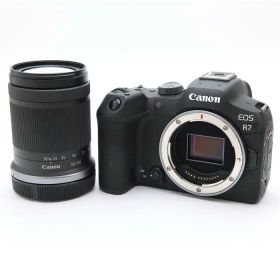 【中古品】《良品》Canon EOS R7 RF-S18-150 IS STM レンズキット【後群レンズ交換修理/アイピースゴム部品交換/各部点検済】[デジタルカメラ]