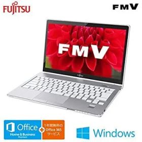 【中古】「非常に良い」富士通 ノートパソコン FMV LIFEBOOK SH90/T アーバンホワイト(タッチパネル対応)( and 搭載) FMVS90TW