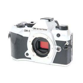 【中古品】《良品》 OM SYSTEM OM-5 Mark II ボディ シルバー [ デジタルカメラ ]
