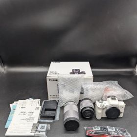 【動作確認済】Canon Eos kiss m2 ダブルズームキット ホワイト