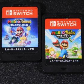 ＠★スイッチ★マリオ＋ラビッツ ギャラクシーバトル＆キングダムバトル（共にソフト