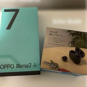 OPPO Reno7 A ブルー 128 GB SIMフリー+Echo Buds
