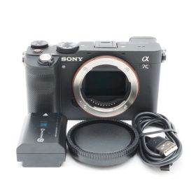 シャッター回数61,799回！SONY α7C ボディ ブラック ILCE-7CB デジカメ 動作確認済み ソニー ミラーレス一眼 #A04004