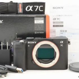 ☆極上美品☆ Sony ソニー α7C ボディ ILCE-7C 元箱 付属品 Shot数 僅か 400枚前後！ ♯26090603