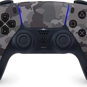 SONY DualSense ワイヤレスコントローラー CFI-ZCT1J06 グレー カモフラージュ ソニー 純正品 PS5コントローラー【中古】新古品