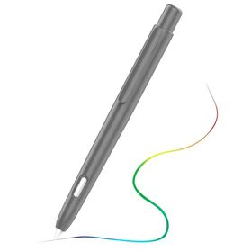 MoKo Holder Case Compatible with Apple Pencil 2nd Generation, Retractable PC Pen Cover with Sturdy Clip (グレー)