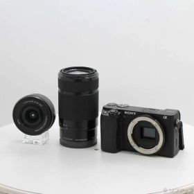 ソフマップ 〔中古品〕 α6400 ILCE-6400Y ダブルズームレンズキット ブラック【344】