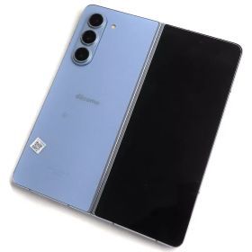 【中古】携帯電話 スマートフォン Galaxy Z Fold5 SC-55D 12GB/256GB (docomo/アイシーブルー)