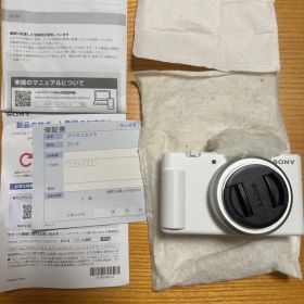 SONY ZV-1F ホワイト デジタルカメラ 本体 ソニー