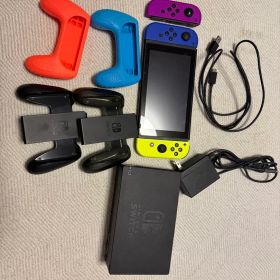 Switch 本体 バッテリー強化版 Joy-Con3個 ドック充電器付き箱無し