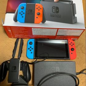 Nintendo Switch本体 ネオンブルー ネオンレッド SD128g付き
